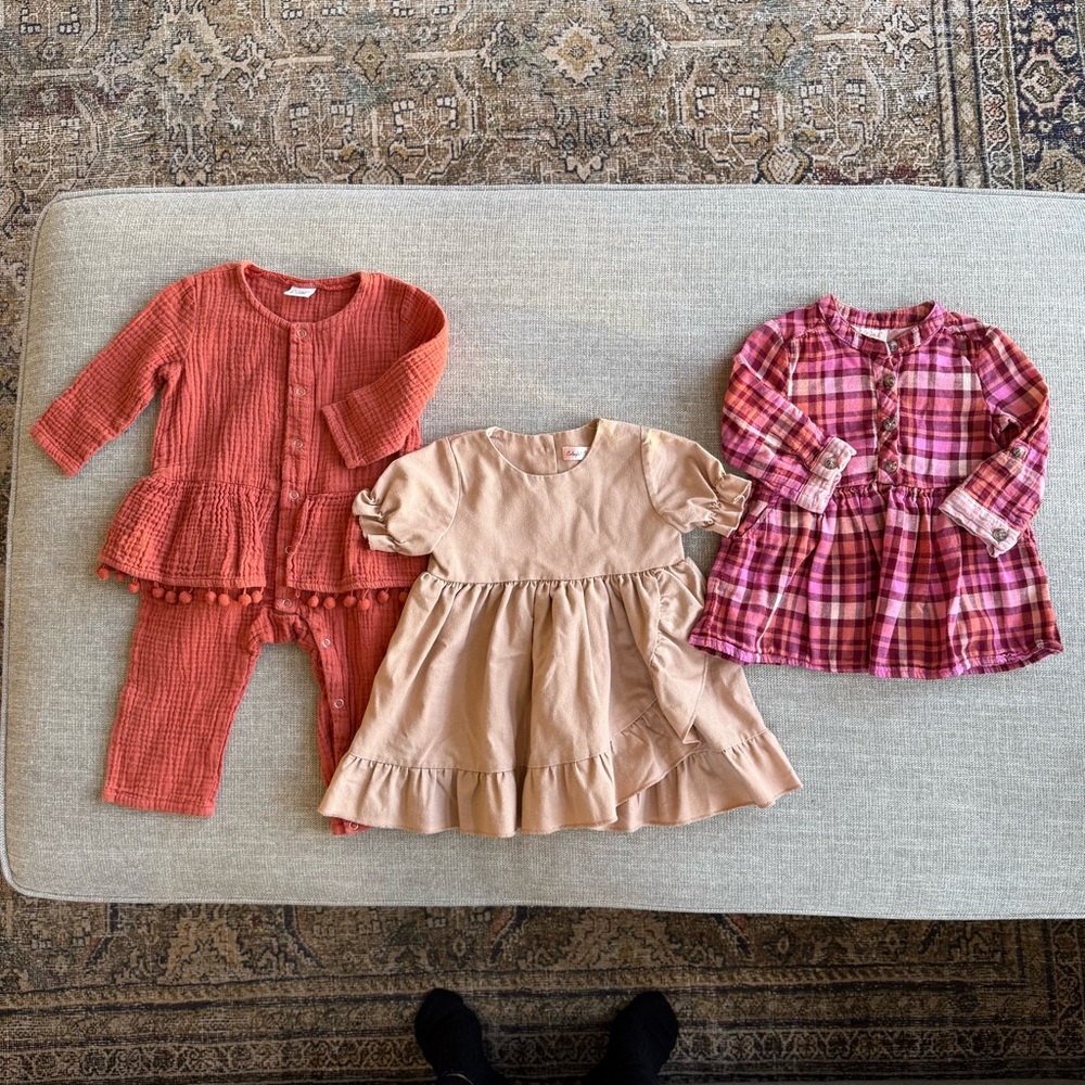 Bundle of Baby Girl Spring Outfits